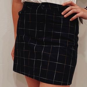 Plaid Skirt